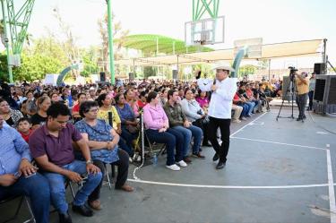 Alfonso Durazo encabezó una jornada regional en Ciudad Obregón
