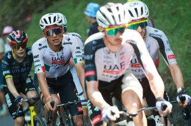 Isaac del Toro subió al podio: tercero en la Etapa 6 del Tour de Francia