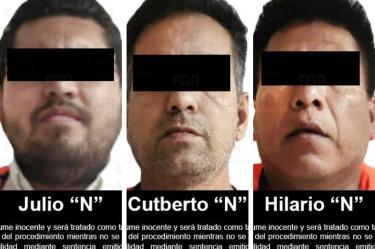 El juez impuso como medida cautelar la prisión preventiva oficiosa, por lo que los imputados permanecerán internos en el Reclusorio Varonil Norte