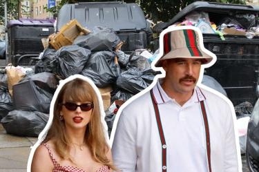 La expectativa por la boda de Taylor Swift fue tan grande que incluso objetos encontrados en las calles despertaron el interés de los fans.