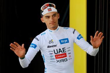 Isaac del Toro emerge como el mejor ciclista joven de La Gran vuelta