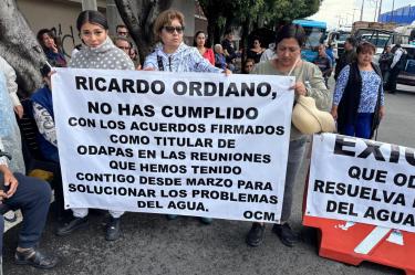 Explicaron que siempre han tenido problemas de abasto, pero hasta hace unos meses aún les mandaban pipas