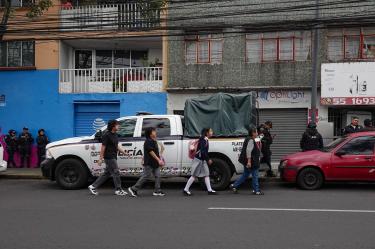 Tras recibir la denuncia, elementos policiacos acudieron al domicilio ubicado en el cruce de la avenida Camino Real a Toluca y la calle Chilenos