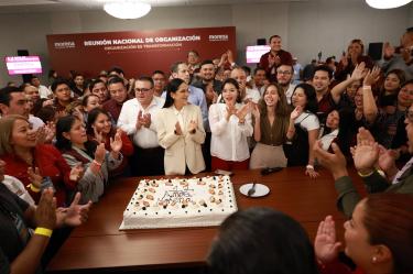 Morena celebra 12 años