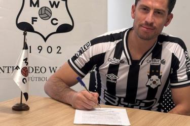 Santiago Ormeño fichó por Montevideo Wanderers de Uruguay.