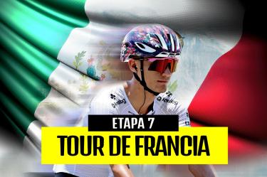 Isaac del Toro, etapa 7 del Tour de Francia 2026, que se corre este viernes 10 de julio