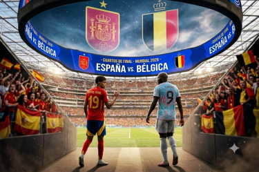 España y Bélgica se enfrentan en los Cuartos de Final del Mundial 2026 desde Los Ángeles.