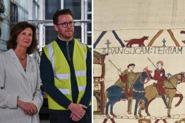 El Tapiz de Bayeux se exhibirá en el Museo Británico por primera vez en 900 años