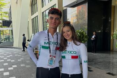 ¿Quién es la novia de Isaac del Toro? Ella es Romina Hinojosa, la ciclista mexicana