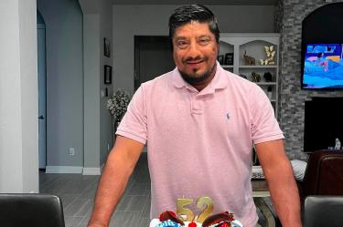 Lorenzo Salgado Araujo, un automovilista mexicano que fue asesinado a tiros por un agente del ICE durante una parada de vehículo en Houston.