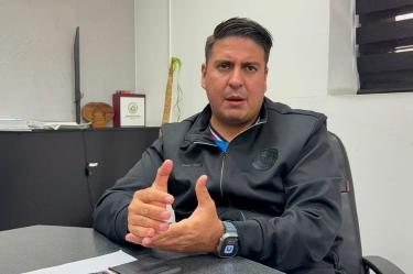 Daniel Nieto. El secretario del Ayuntamiento morenista lleva ya tres viajes internacionales en 2026; ahora se encuentra en Nueva York.
