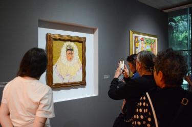 Presentación libro sobre Frida Kahlo, en el MAM