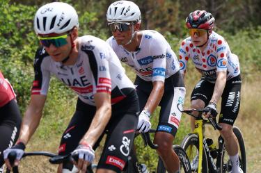 Isaac del Toro no suelta el podio del Tour de Francia tras la etapa 8
