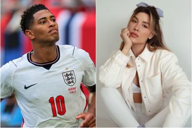 Jude Bellingham fue premiado por Michelle Salas como mejor jugador del partido.