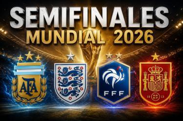 Así se jugarán las Semifinales del Mundial 2026
