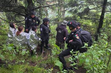 Las mujeres refirieron que hicieron un recorrido desde la entrada del Cuarto Dinamo, pero después de caminar por varias horas no encontraron el punto de partida.