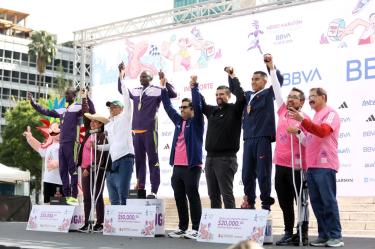 Kenianos dominan el Medio Maratón de la Ciudad de México 2026