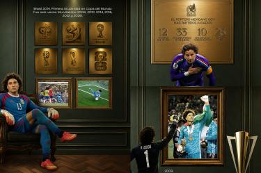 Memo Ochoa fue parte de la Selección Mexicana durante 21 años; Copa Oro, Copa América, Nations League, Juegos Olímpicos y Copas del Mundo, entre sus torneos disputados.