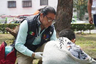 La administración local precisó que del total de la población atendida en situación de calle, 39 corresponden a hombres y seis a mujeres.