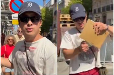 Hudson Williams explotó contra fans que lo siguieron para tomarse fotos