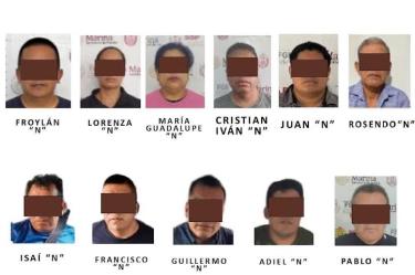 policías detenidos
