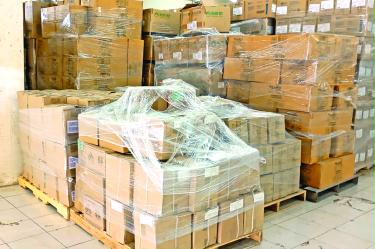 La Secretaría Anticorrupción y Buen Gobierno halló cientos de insumos deteriorados.