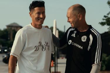 Lewandowski fue recibido por Gregg Berhalter en el Chicago Fire