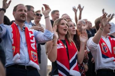 La Familia Real de Noruega encabezó un emotivo homenaje a la selección nacional tras su histórica participación en el Mundial 2026.