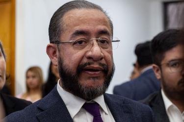 Hugo Eric Flores Cervantes, presidente del partido PAZ