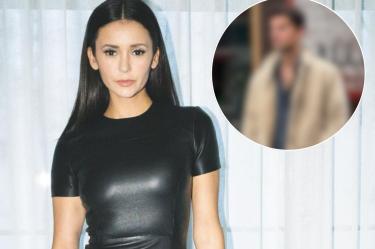 Nina Dobrev desató rumores de un nuevo romance.