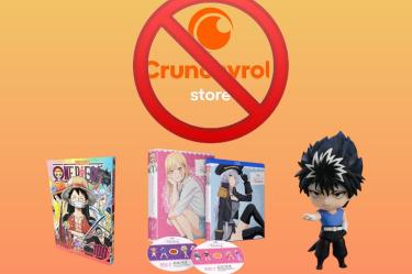 Crunchyroll restringe acceso a su tienda oficial.