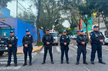 Despliegan policías, patrullas y drones en límites de Miguel Hidalgo y Cuajimalpa para prevenir robos a casa habitación.