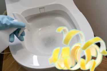 ¿Para qué sirve el truco de poner cáscara de limón en el inodoro?