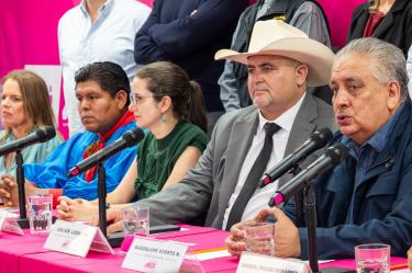Julián Lebarón inició su trayectoria como defensor de los derechos humanos y denunciante de la violencia en 2009.