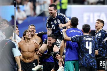 Messi lleva a Argentina a su segunda final de Copa Mundial consecutiva.