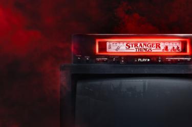 ‘Stranger Things’ en VHS en Netflix.