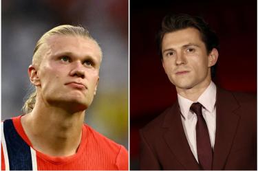 Erling Haaland acepta cenar con Tom Holland