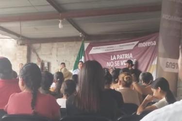 La denuncia menciona que Santana se ha aprovechado de la situación económica y de la necesidad de los sectores de la población civil.