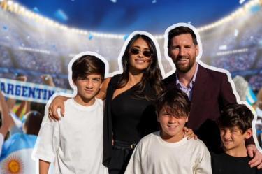 ¿Quiénes son los tres hijos de Lionel Messi y Antonela Roccuzzo?