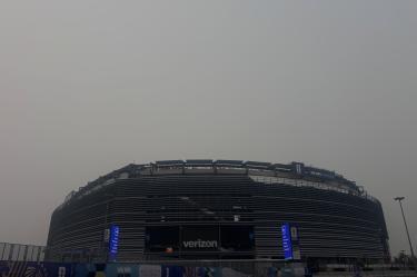 La mala calidad del aire podría afectar la final del Mundial.
