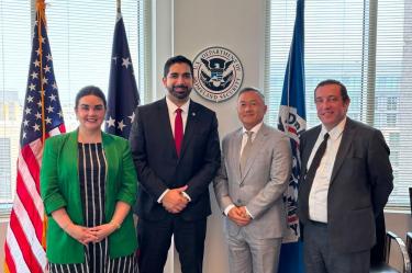 El embajador Roberto Lazzeri sostuvo reuniones para atender las preocupaciones de México en materia migratoria y fortalecer la protección de las y los mexicanos en EU.