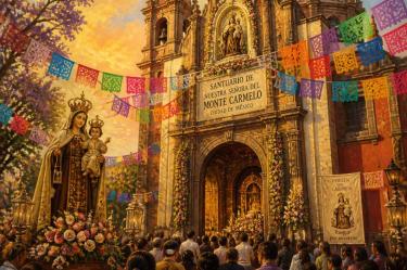 Santuario de Nuestra Señora del Carmen en CDMX: dónde ir a rezarle para pedir protección