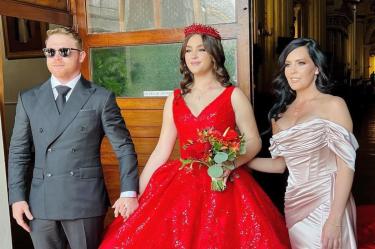 Karen Beltrán fue la primera novia formal de Saúl "Canelo" Álvarez cuando ambos eran adolescentes.