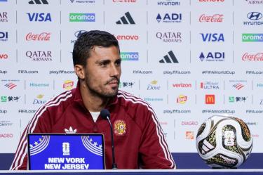 Rodri previo a que se dispute la Final del Mundial 2026 entre España y Argentina.