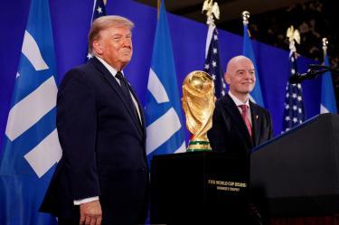 Donald Trump ya expresó su interés para que Estados Unidos sea sede del Mundial de 2038.