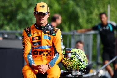 Lando Norris tendrá que remontar desde la posición 13 desde el GP de Bélgica.