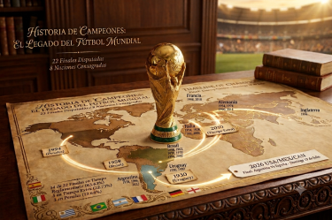 Solamente 8 países saben lo que es ganar la Copa Mundial de la FIFA; Brasil es el máximo galardonado.