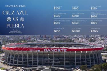 Cruz Azul y Puebla se enfrentarán el martes 21 de julio en la cancha del Estadio Banorte.