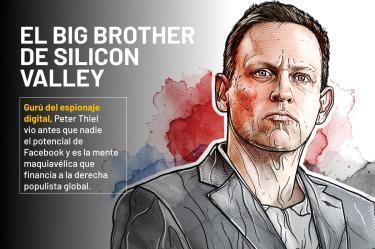 El fundador de Palantir colaboró con agencias federales encargadas del aparato de vigilancia estadunidense.