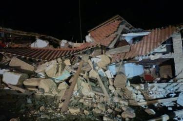 Las familias afectadas fueron trasladadas de manera temporal a la Plaza de Armas